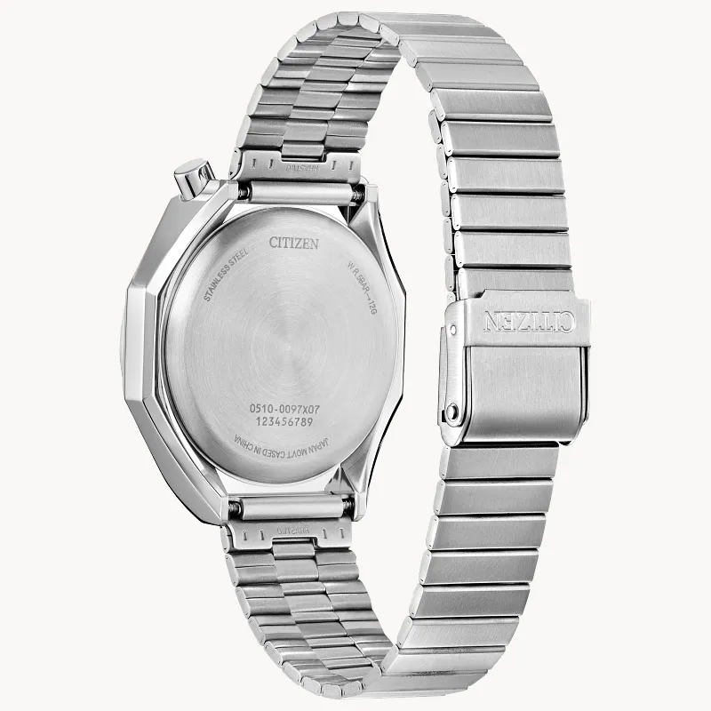 Tsuno Chrono Quartz Silver-Tone Dial Stainless Steel Tsuno Chrono Quartz Silver-Tone Dial Stainless Steel
